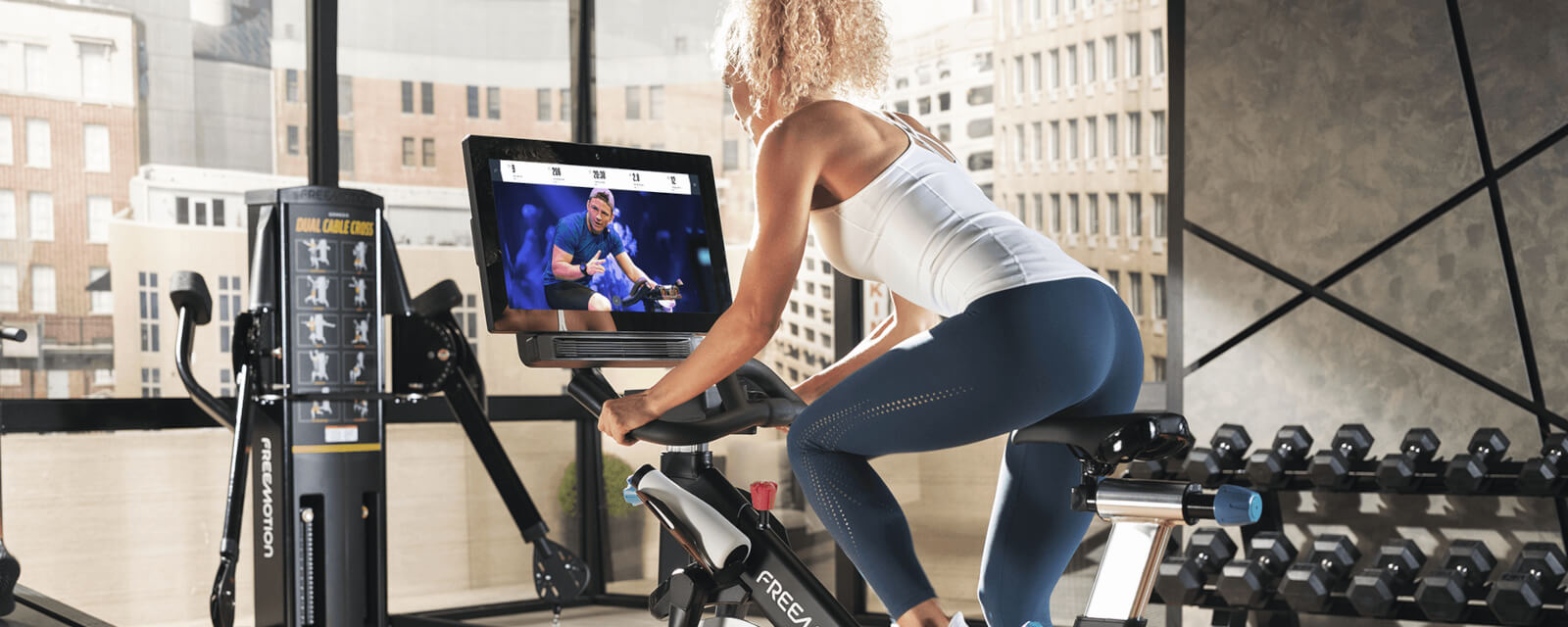 freemotion fitnesz kerékpár főkép