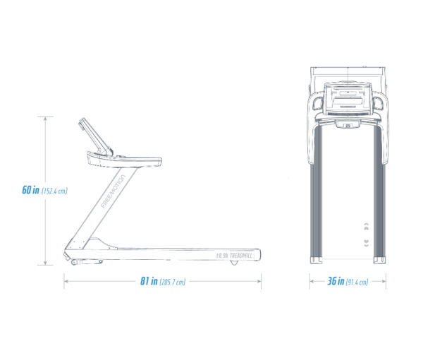 Freemotion t8.9b Treadmill futópad