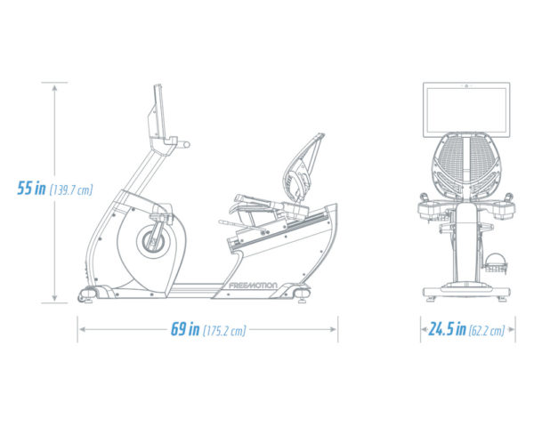 Freemotion r22.9 háttámlás kerékpár