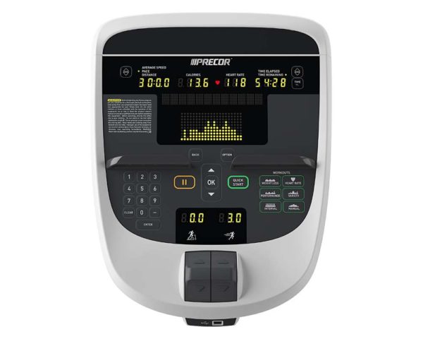 Precor RBK 835 háttámlás kerékpár