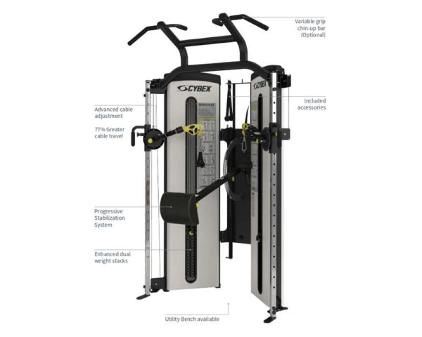 Cybex Bravo Advanced Tall Heavy – funkcionális duál kábel keresztező