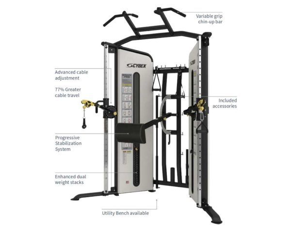 Cybex Bravo Pro With Chin-Up Bar  – funkcionális duál kábel keresztező