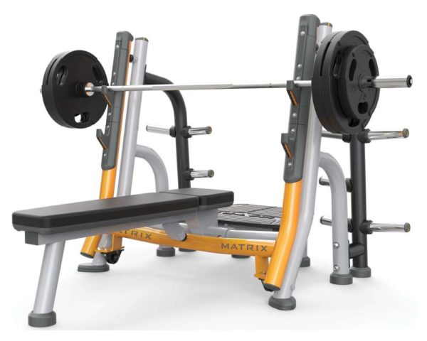 Matrix Breaker Olympic Flat Bench Magnum Series -biztonsági olimpiai egyenes fekve-nyomó pad