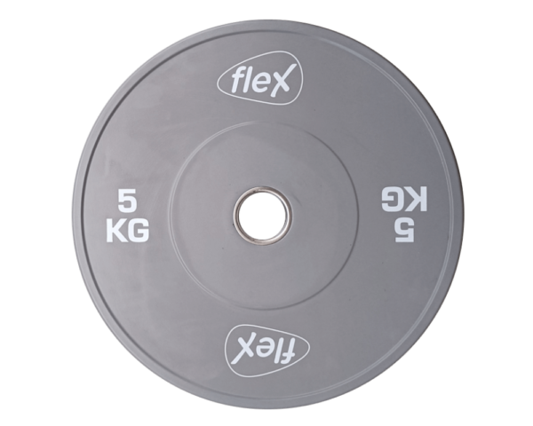 Flex Olimpiai CrossFit Bumper Gumi Súlytárcsa 5 kg