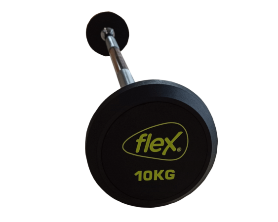 Flex Fix Kétkezes Gumi Egyenes Rudas Kézisúlyzó Készlet 35 kg - 50 kg (4 db)