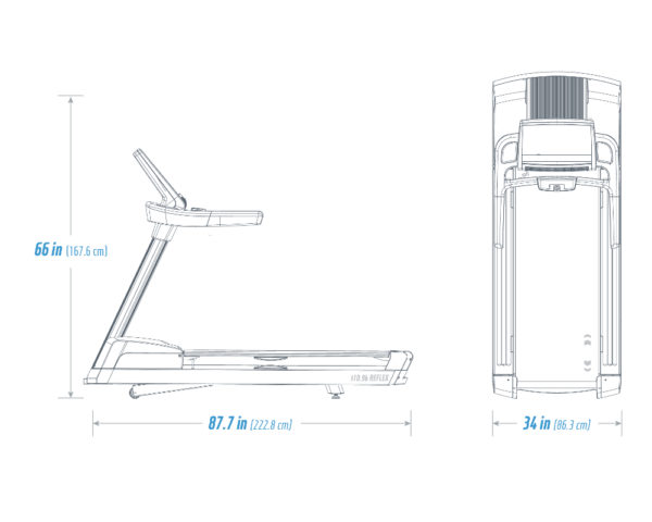 Freemotion t10.9b REFLEX Treadmill futópad