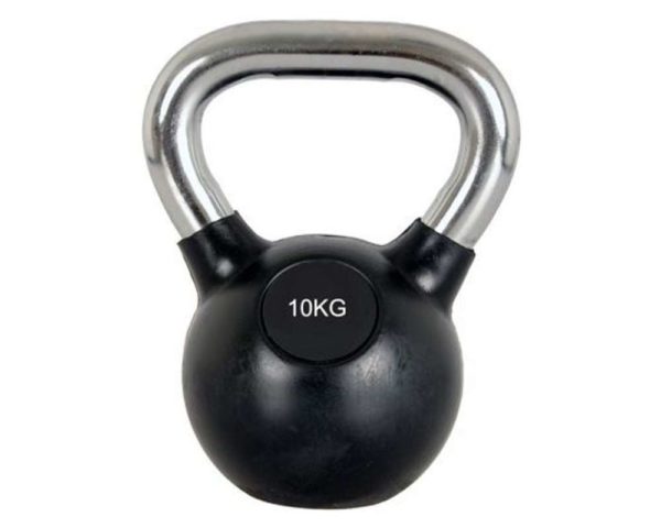 Flex Kettlebell Gumibevonatú - 4 kg