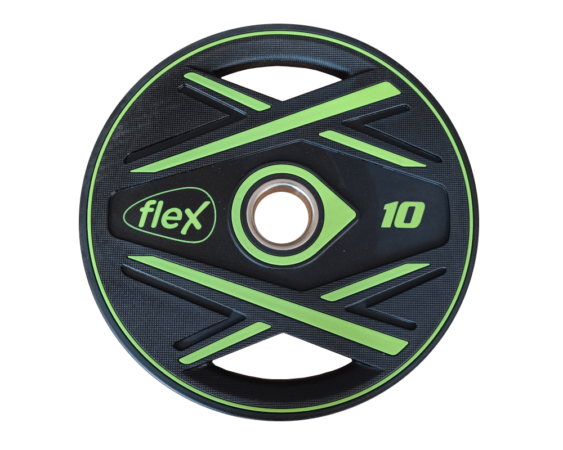 FLEX 2 Grips Elegant Uretán Súlytárcsa - 15 kg