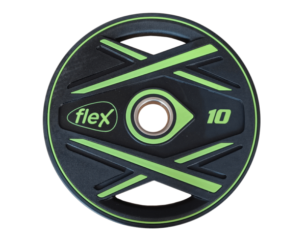 FLEX 2 Grips Elegant Uretán Súlytárcsa - 10 kg