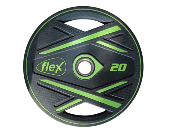 FLEX 2 Grips Elegant Uretán Súlytárcsa - 25 kg