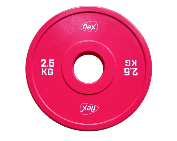 Flex Olimpiai CrossFit Bumper Gumi Frakcionális Súlytárcsa 2,5 kg