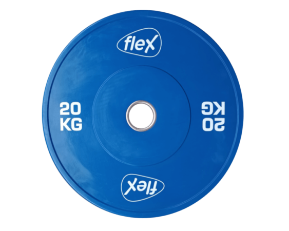 Flex Olimpiai CrossFit Bumper Gumi Súlytárcsa 20 kg