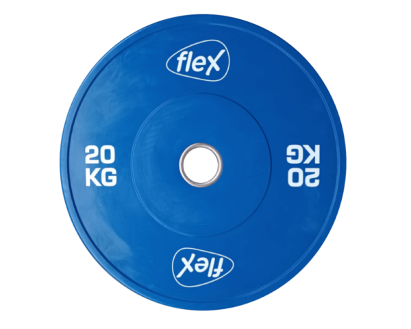 Flex Olimpiai CrossFit Bumper Gumi Súlytárcsa 20 kg